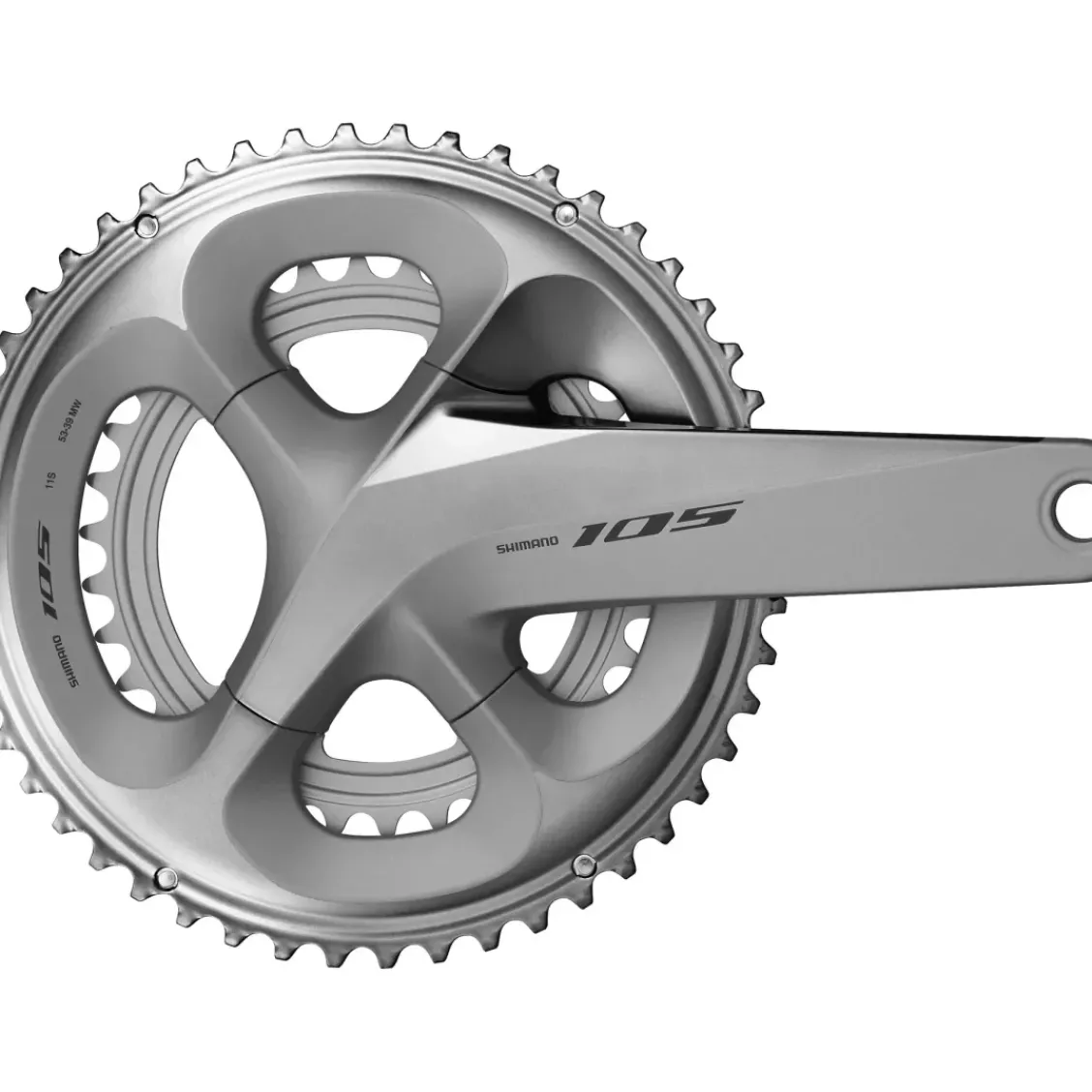 Shimano 105 R7000 Double Chainset – HollowTech II 52/36