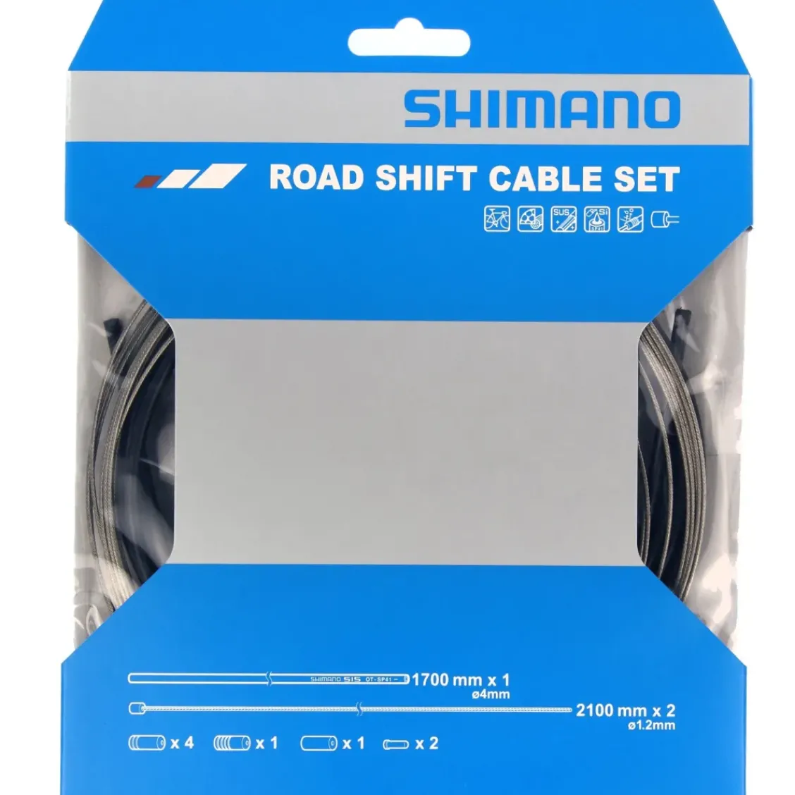 Shimano Road Shift Gear Cable Set Black
