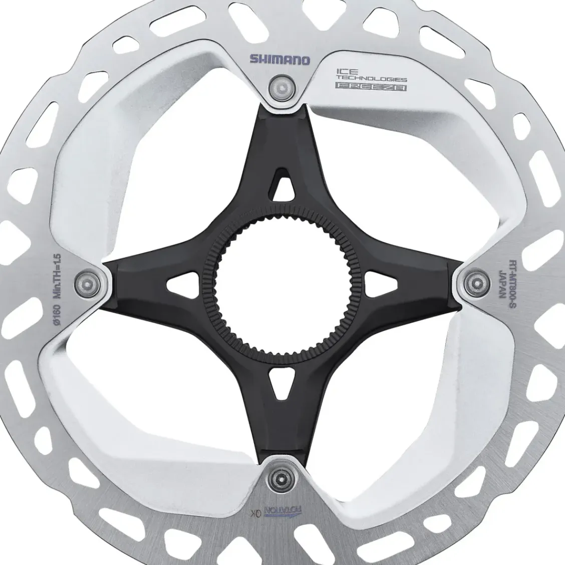 Shimano RT-MT800 Internal Lockring Ice Tech Centre-Lock Brake Rotor