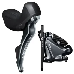 Shimano Ultegra R8020 Right STI Lever & Front Hydraulic Disc Brake Caliper